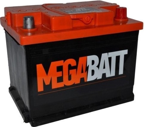 Mega Batt 6СТ-62АзЕ 530A (CCA) евро